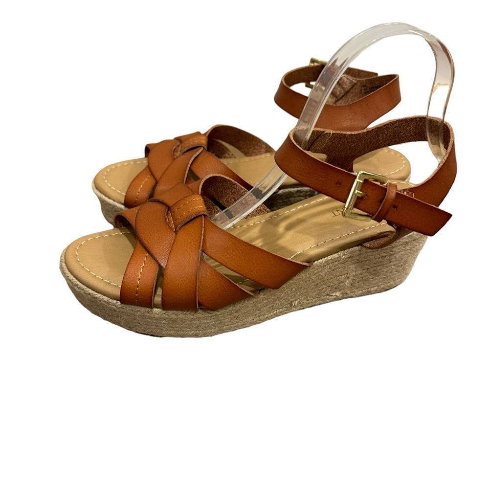NWT Lane Bryant Espadrilles Jute Wedge Sz 9W
